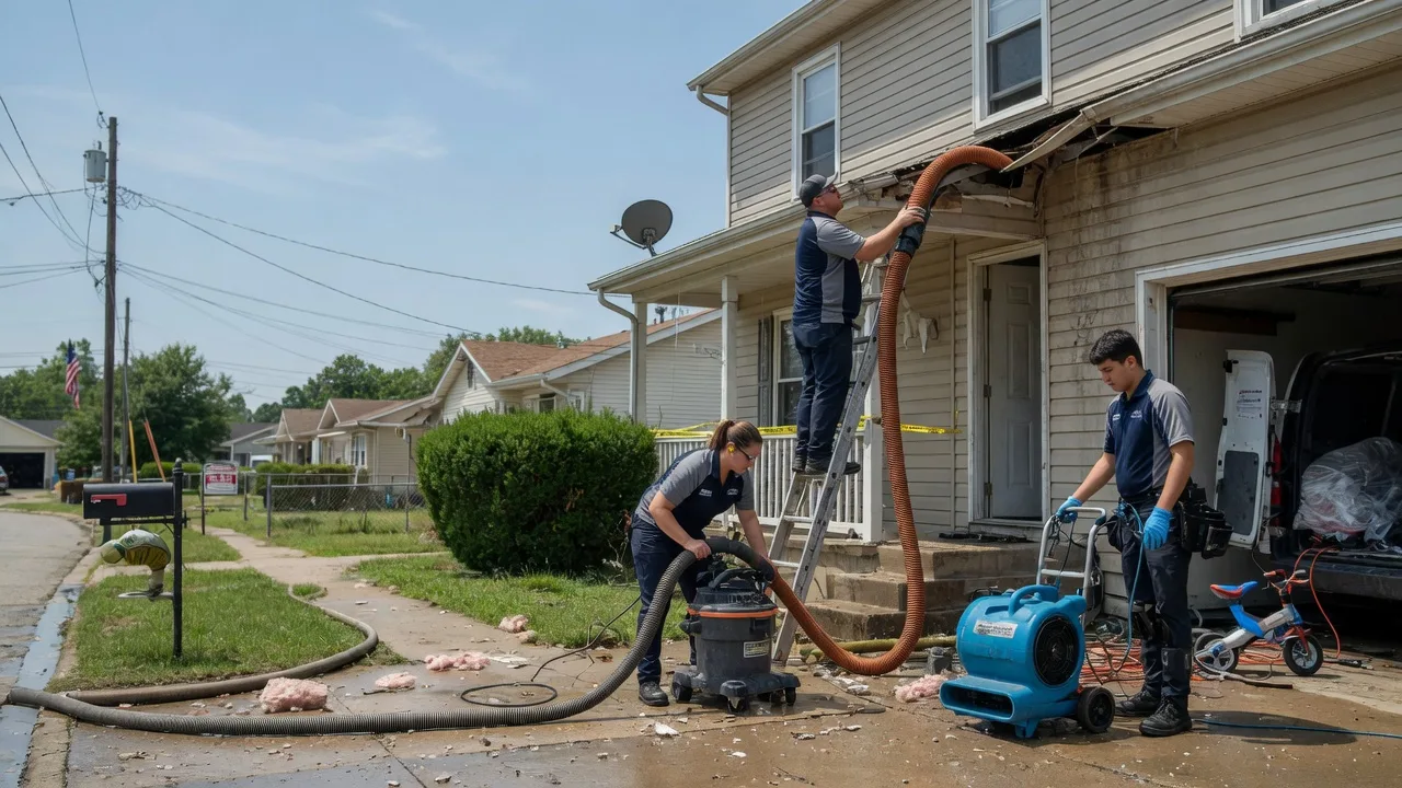Water Damage Restoration in Columbus, KY near me